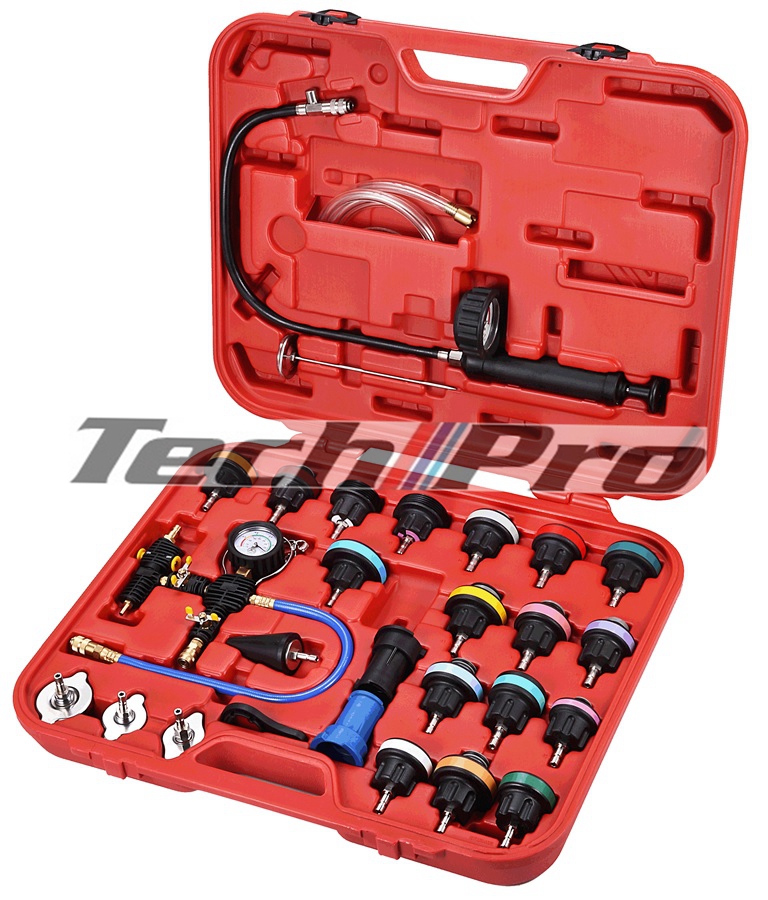 TechProTool's tweet photo. Tech Pro Tools providing Coolant Pressure Tester plus Refill Master Set to check for leaks in the cooling system and to test the radiator cap.
Click for more information ๐ https://t.co/Kq4XP5KwuF
#TechProTools #CoolantPressureTester #RefillMasterSet #CoolingSystom https://t.co/it4Xj0ZTga