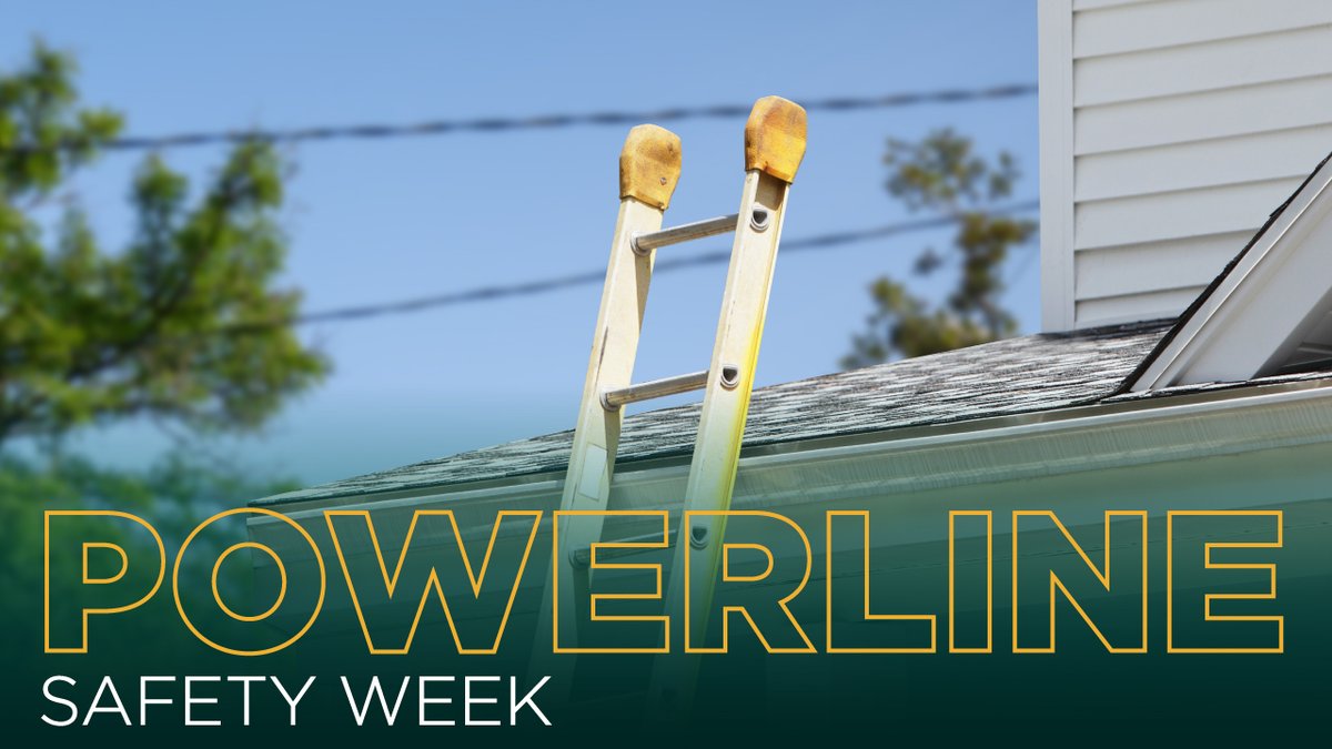 TorontoHydro's tweet image. #DidYouKnow you don’t need to touch a powerline directly to receive an electrical shock? That’s why you should always keep tools, ladders and yourself at least three metres away. 

Learn more: torontohydro.com/powerlinesafety #PowerlineSafetyWeek