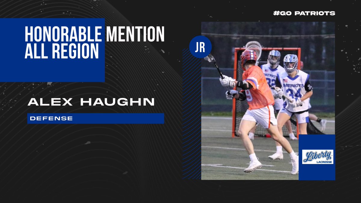 Congratulations to <a href="/alex_haughn/">alex haughn</a> for his excellent d play this season on being named Honorable Mention All Region - Defense.