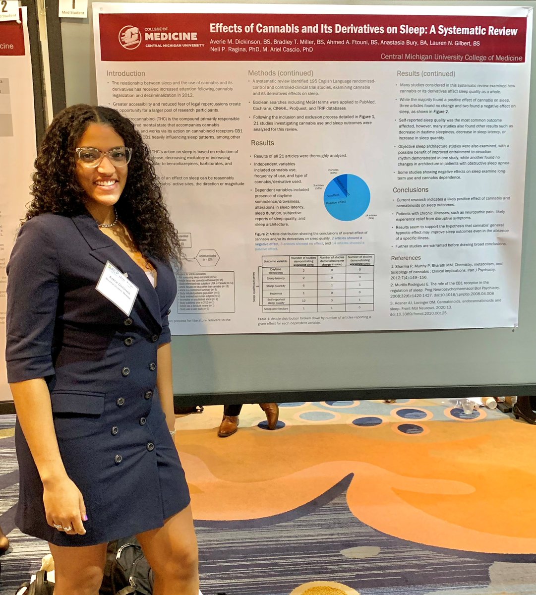 Had a great time at ACP Michigan presenting my research poster and meeting so many amazing physicians and aspiring IM physicians, like myself! Very grateful for this experience😀 @MIChapterACP @CMU_Medicine #MedTwitter