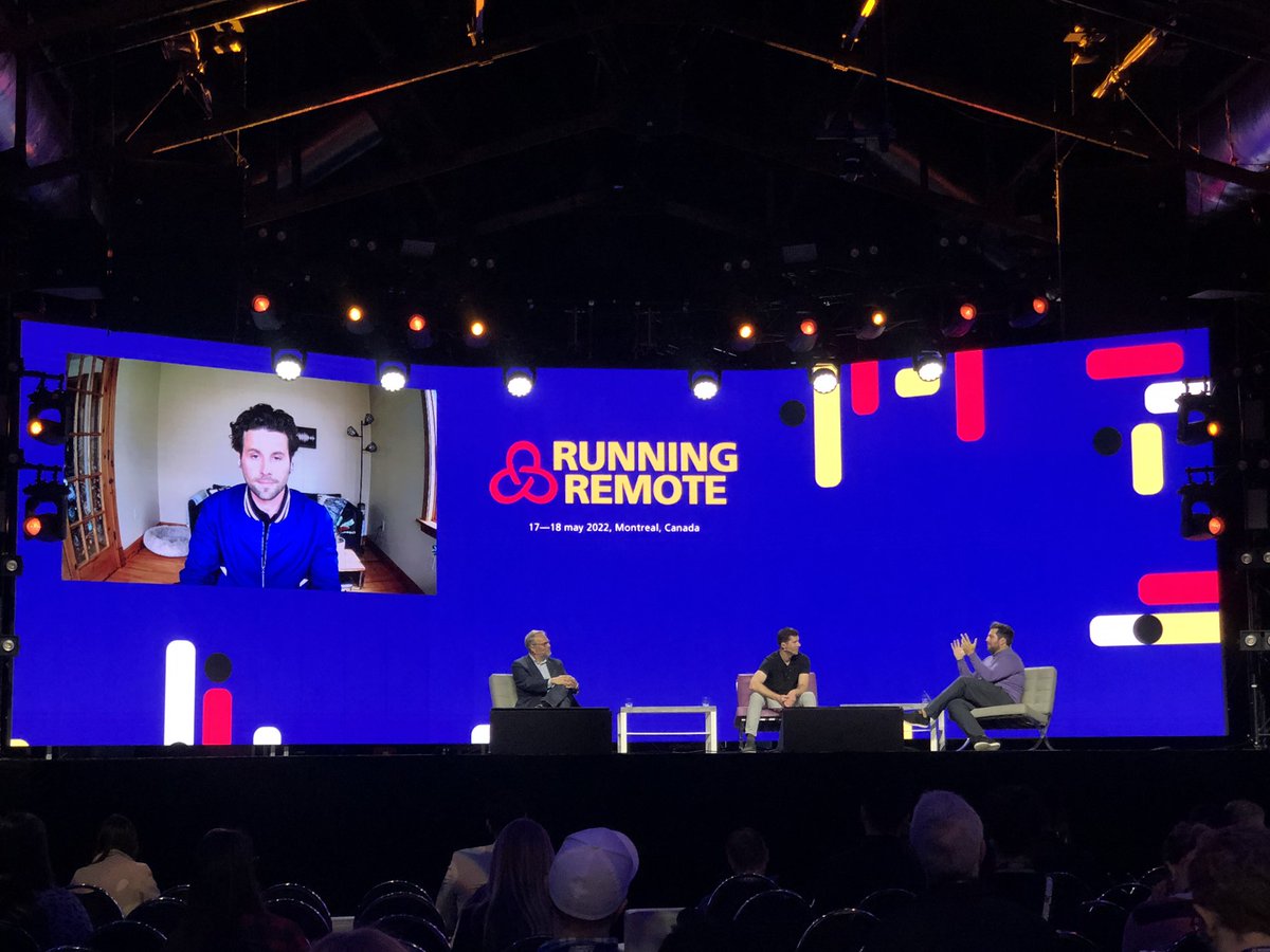 “I used to get 1 kiss in the morning from each of my 3 daughters. I now get 1 in the morning, before school, after school, and before bed. Remote work has given me a 4x increase in love” - <a href="/RunningRemote/">Running Remote</a> conference #runningremote