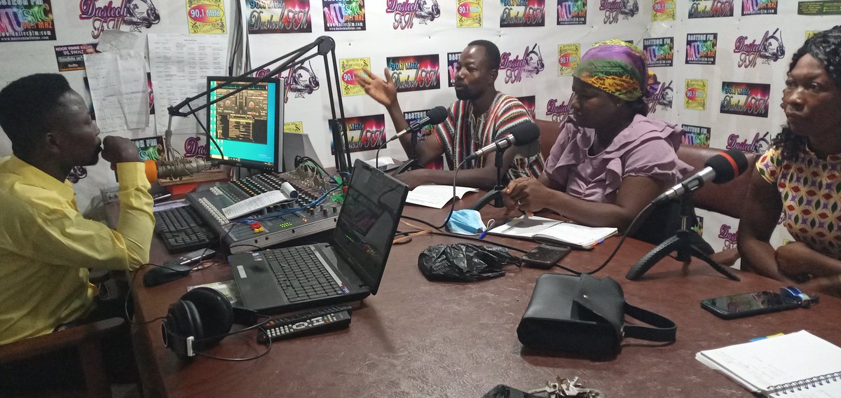 Codac_gh's tweet photo. As part of the process involved in the GSAM project. CODAC had a successful District level  radio discussion at DASTECH FM in Bawku west on the topic:factors affecting social accountability and the  Roles of major stakeholders  in ensuring social Accountability 
#CODAC
#GSAM https://t.co/toz6auSr8q