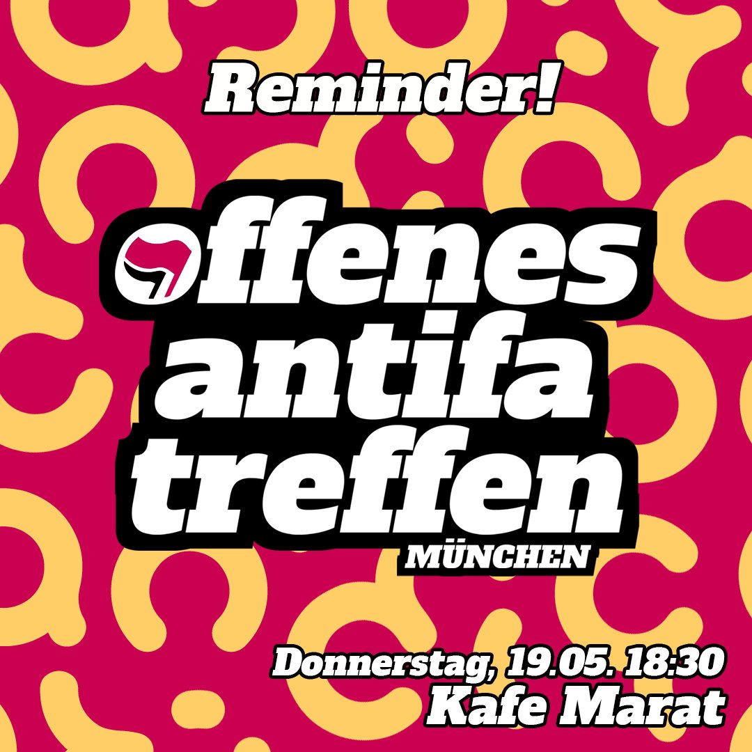 Offenes Antifatreffen München tweet media