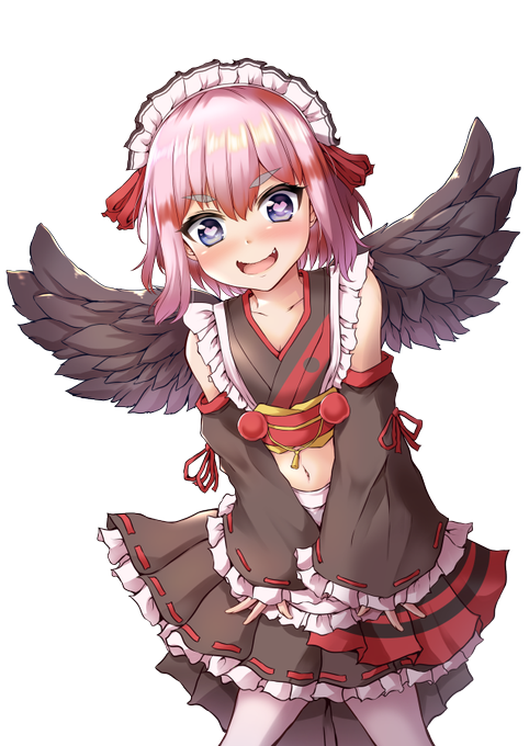 出来ていたら、透過版です 