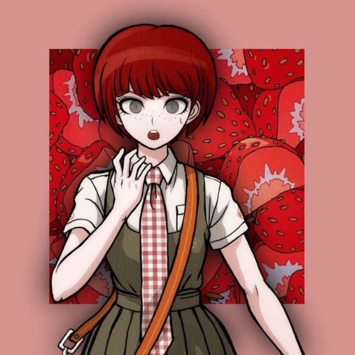 She jumped and flinched, her face softening upon meeting Hajime's eyes.

“Y-Yeah... It's all okay... S-Sorry..."