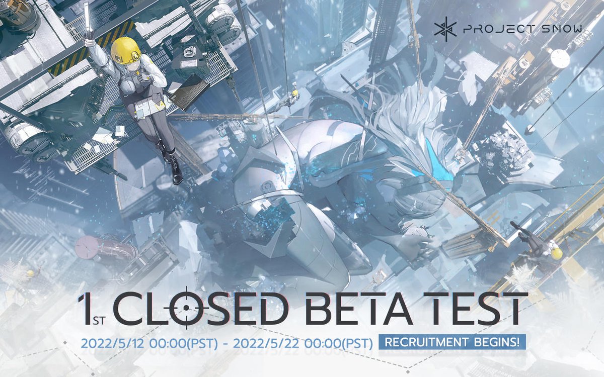 Ruledragon_TV's tweet photo. #ProjectSNOW | #尘白禁区
Closed Beta Test Recruitment Now Open!
Link: https://t.co/0hsMr4AAqA
CBT PV: https://t.co/i9Ell6fhMO https://t.co/pxbT2gaBfv