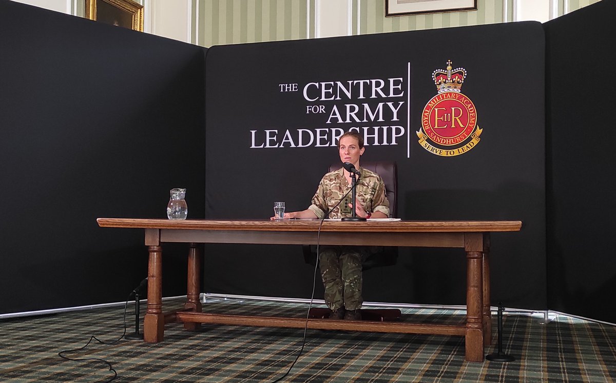 Army_Leadership's tweet photo. "In order to win the race, you must be willing to lose the race".
- Captain Rosie Wild discussing 'why, how and who' leaders are at today's High Performance Conference. A honest and humble talk by Rosie about her achievements.
@Airbornegunners @BritishArmy
#CALCONF22 https://t.co/nJ9hbGVqI4