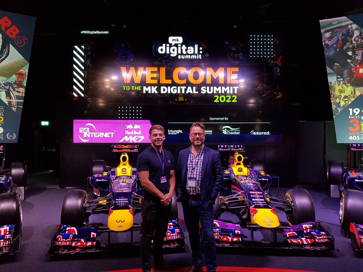 TriangleNW's tweet photo. Great day at the #mkdigitalsummit with @123INTERNET at Red Bull MK7.

Our very own Paul Anslow took pole position to deliver his keynote about the importance of relationships in this digital age

#DigitalTransformation https://t.co/8Z4BWHLf8i