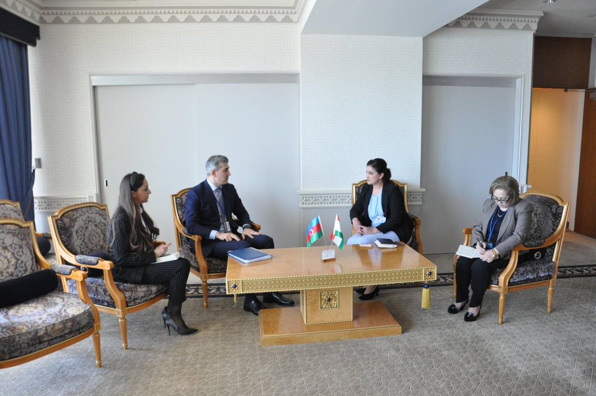 Vusal Huseynov, Chief of the State Migration Service held bilateral meetings within the framework of the International Forum on Migration Review
 #StateMigrationService #InternationalMigrationReviewForum