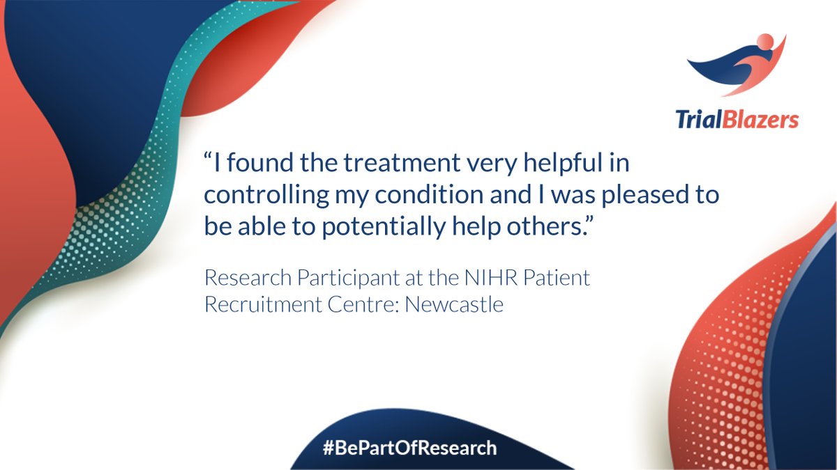 CRDCNewcastle's tweet photo. Taking part in research can help you learn about your own condition while helping others in the future.

Visit https://t.co/AwDc3mIiA6 to find out more about taking part in research, or sign up to our online research registry at https://t.co/1oHPzeSonr.

#BePartofResearch https://t.co/ZqqGM78mlW