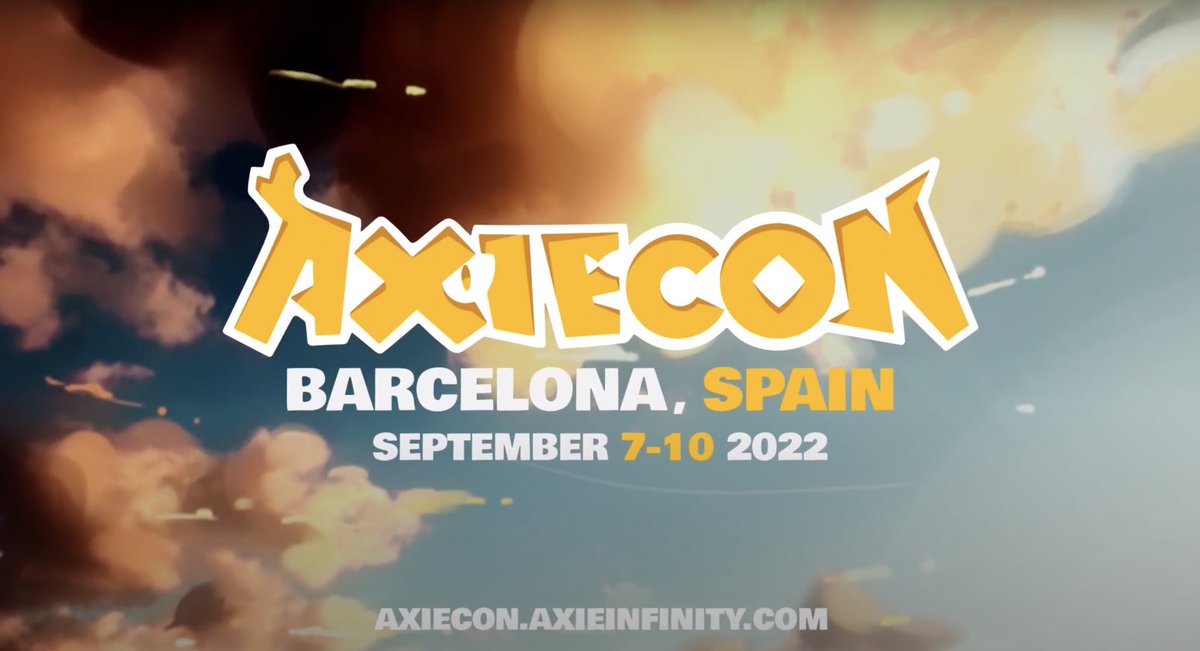 AxieInfinity_ES's tweet photo. Te amamos España ❤️🇪🇸 #AxieCon https://t.co/tJ3Jld9ELD