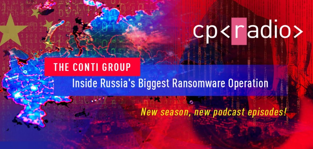 An anonymous researcher decided to hack the #conti #ransomware group and leaked the details of one of their operations, giving us an inside look into one of the most dangerous #ransomwareattacks to date. Don't miss this episode of CPRadio: https://t.co/9X8HkfSDn0 @_CPResearch_ https://t.co/KYKiqzNeiv