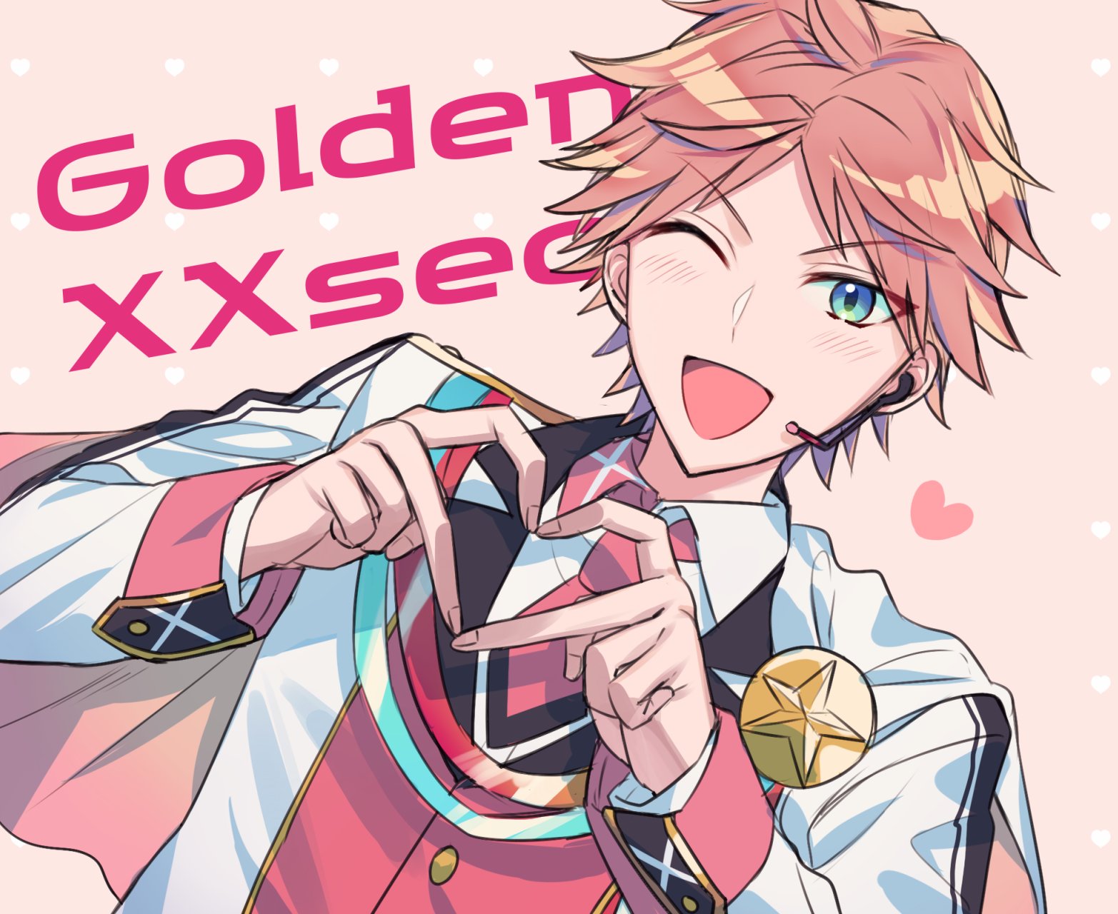 ♥将己LOVE♥ Ziyu looks handsome in pink