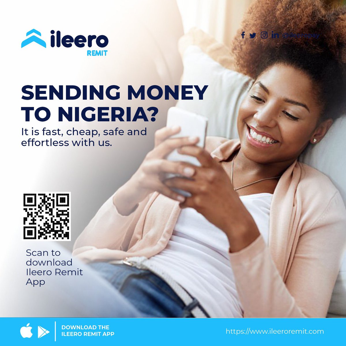 Need to send money to Nigeria with no hassle? 

Ileero Remit got you anytime any day. 

#sendmoneytonigeria #nigeriansintheuk #nigeria #nigerians #nigeriansinlondon