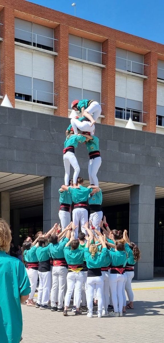 RCIS_Conference's tweet image. A special #coffebreak for today&apos;s afternoon at #RCIS2022! A showcase of the traditional catalan castellers, at the North Campus of @la_UPC