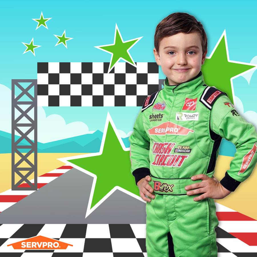 Servpro_PC's tweet image. Please join us in wishing our favorite driver and SERVPRO partner Brexton Busch a very special 7th Birthday!