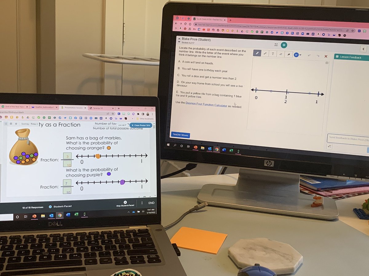 Even though I’m at home with a quarantined kiddo, I love that I can still provide my students feedback using <a href="/PearDeck/">Pear Deck Learning</a> and <a href="/Desmos/">Desmos</a>! It almost feels like I am in the classroom with them! ❤️
