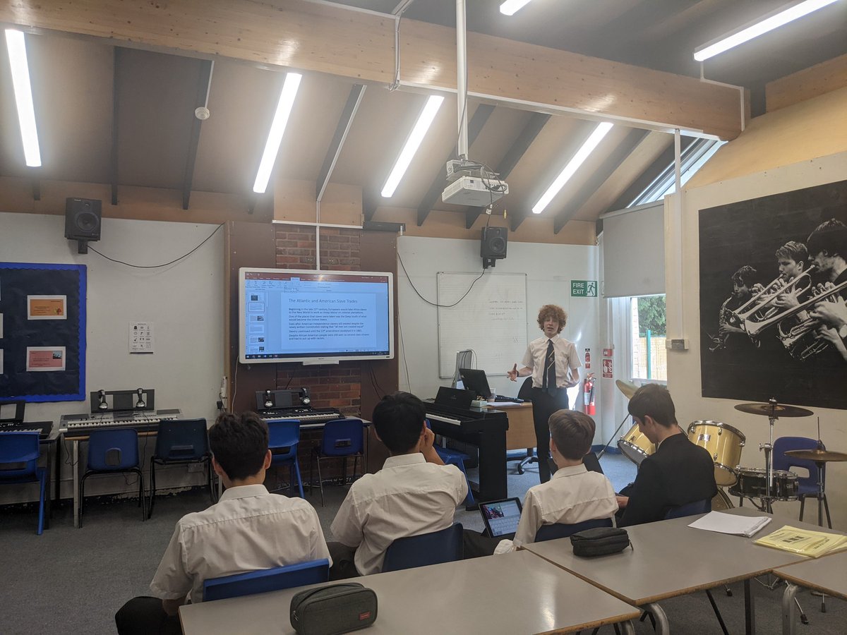 A great week of Y10 presentations on ensemble music. Baroque and Classical era yesterday, The Blues today. Can't wait to see Jazz and then Musicals next week. Great job year 10! #verulamforlife #teachingmusic #eduqas #gcsemusic #musicforlife #theblues #classicalmusic