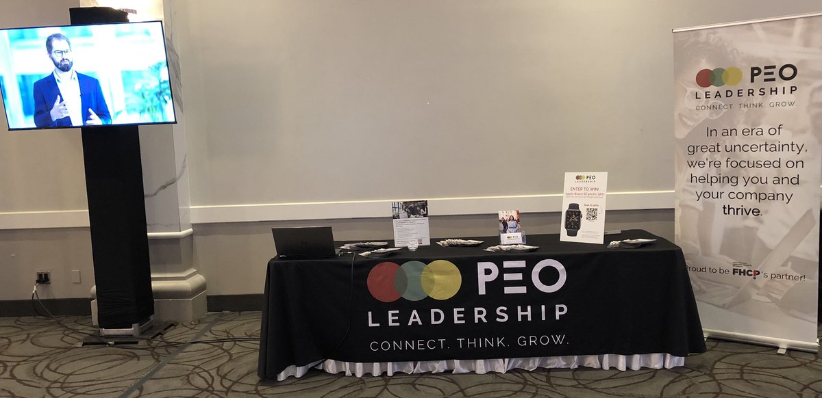 PeoLeadership's tweet photo. Very happy to be exhibiting at the @FHCP_PASC #SupplyChain Symposium today! 
#supplychain2022 #leadership #growth #executivenetwork https://t.co/lUcdHOWDHf