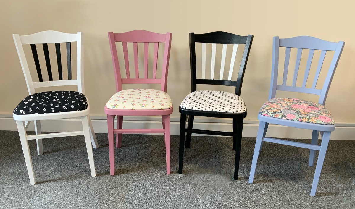 CondoverCollege's tweet photo. The chairs are finished and now for sale @Reviive. Great job everyone!
@NCFCareForum @Natspec @ARCEngland @SPICnews
#upcycle #reviive https://t.co/hCEzun8oqx