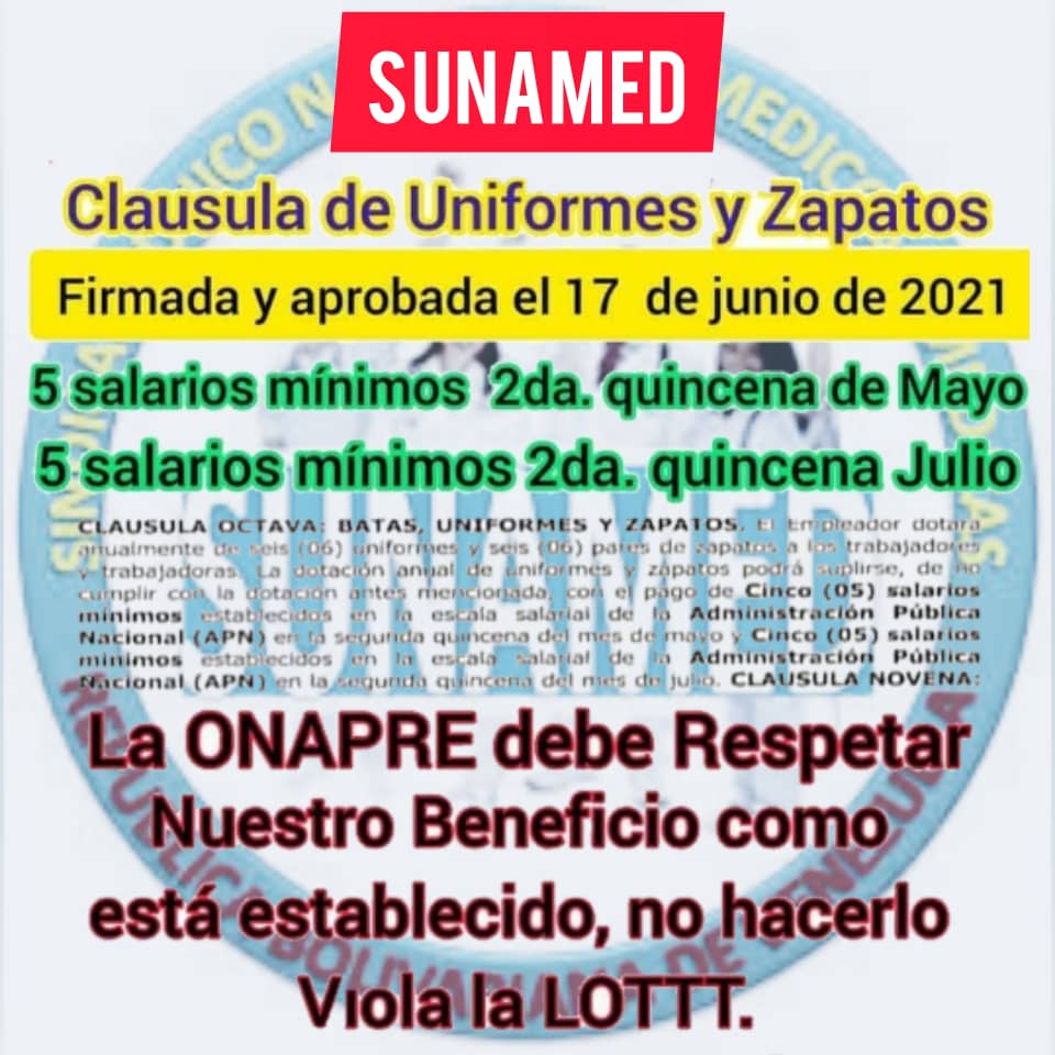 sunamed21's tweet photo. #OnapreRespetaElActa2021SectorSalud
@delcyrodriguezv 
@rmenendezp https://t.co/ljSzDiLk3W