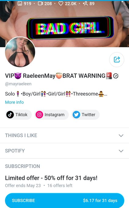 See why all my subs cum so hard! https://t.co/phvTmPsPmp<a href="/tag/mfc"class="tags"><span>#mfc</span></a><a href="/tag/mfcmodel"class="tags"><span>#mfcmodel</span></a><a href="/tag/onmfc"class="tags"><span>#onmfc</span></a>