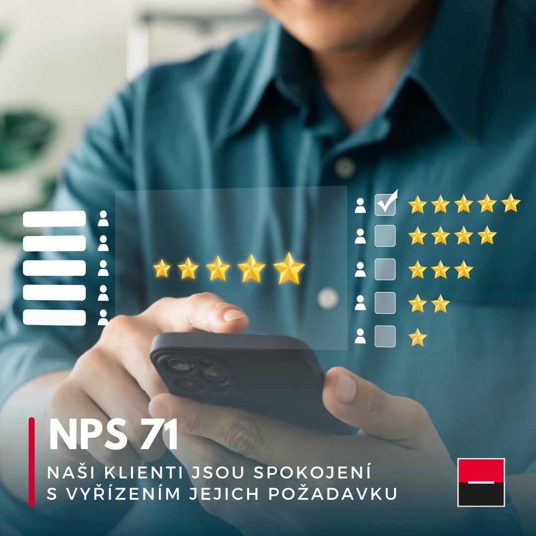 ESSOX_CZ's tweet photo. NPS skóre 71! V uplynulém měsíci jsme se klientů ptali, jestli byli spokojení s vyřízením svého požadavku. A jak se ukázalo, byli více než spokojení. Máme z toho velkou radost, protože denně vyřídíme průměrně až 650 požadavků. #essox #nps #kbskupina https://t.co/Wmbyck22pp