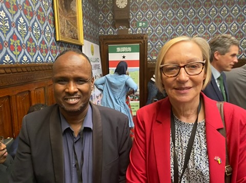 GillFurnissMP's tweet photo. It was great to speak to representatives from the Somaliland government, civil society and business community at today's Somaliland Independence Day reception in Parliament. https://t.co/ovuQoASMlU