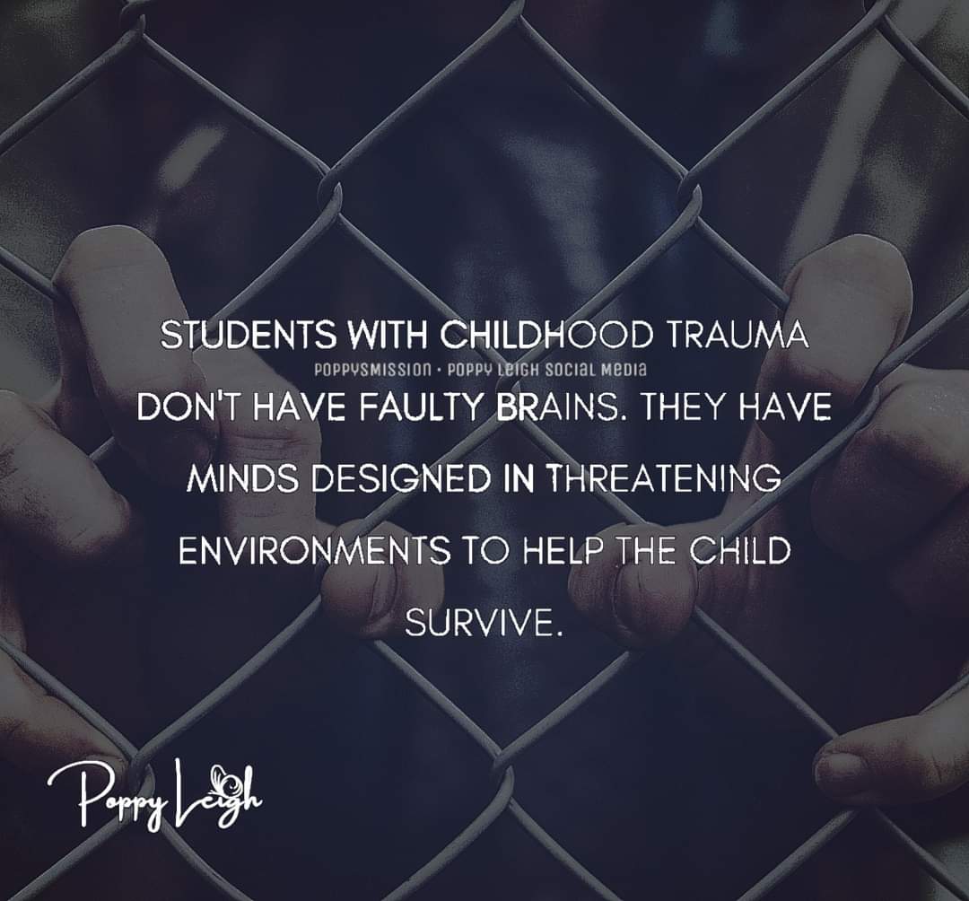 JoshVarner65's tweet photo. Trauma responses are normal and predictable.  Drop the disorder. https://t.co/uQEQQPvvCT