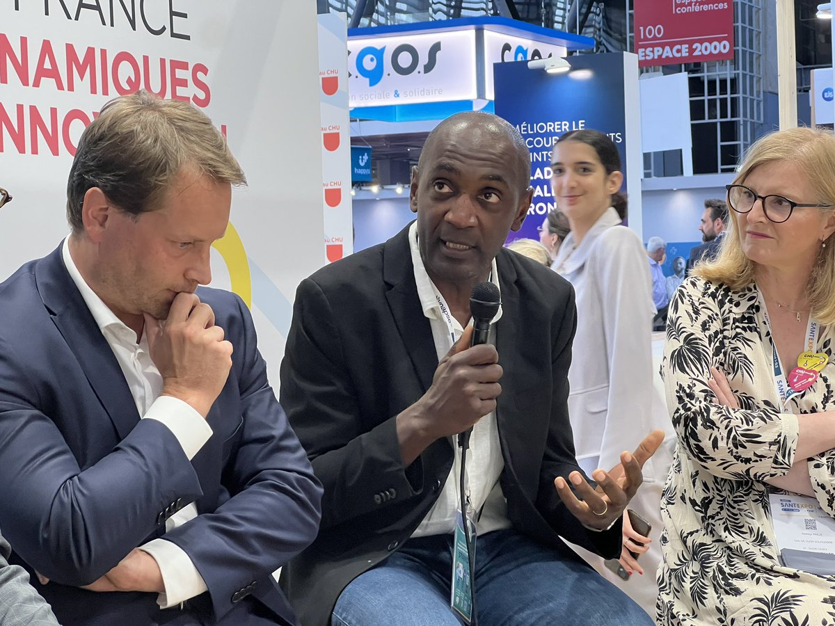 «On a un phénomène de metropolisation très avancé qu’on ne prend pas toujours en compte, on doit s’adapter à son territoire. » Dr Willy-Serge Mfam, chef de service anesthésie-réanimation adultes au @CHR_Orleans. 

#SANTEXPO