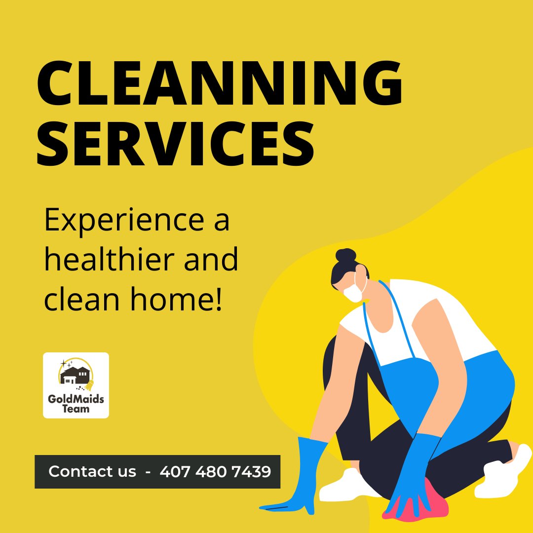 GoldmaidsTeam's tweet image. Experience a clean &amp;amp; healthier home with GoldMaids Team!

#clean #cleaning #customizedcleaning #expertcleaning #cleanenviornment #cleanspace #relax #proffesionalcleaning #goldmaidsteam