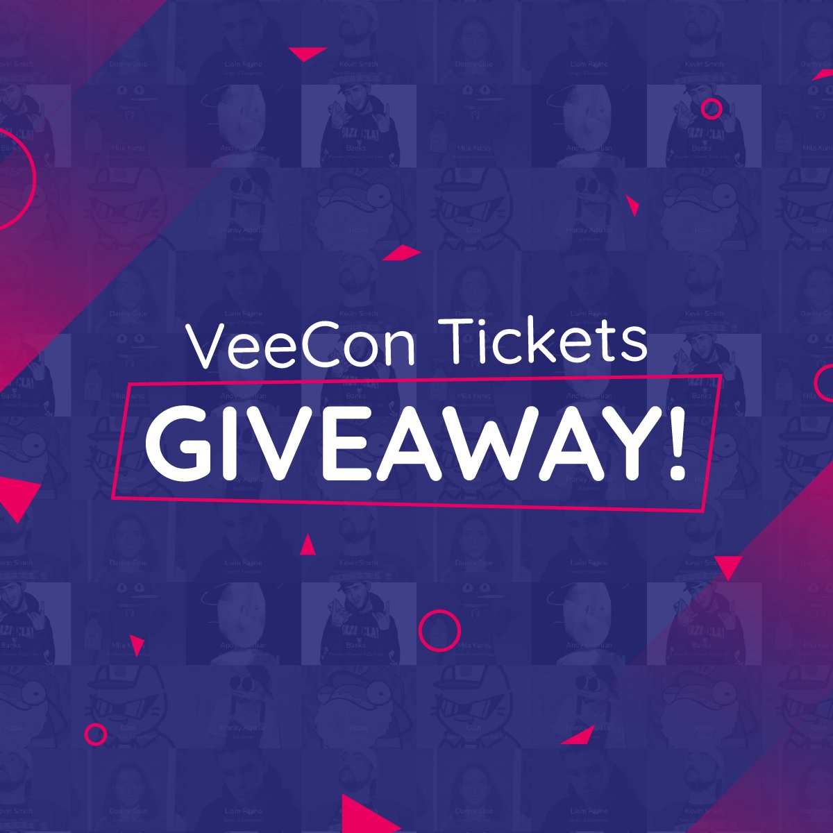 nftpowerup's tweet photo. We have good news: More giveaways! And we hope you're in Minnesota. Win a ticket to GaryVee's VeeCon by participating in the NFT PowerUp raffle. TWO more winners will be selected!
https://t.co/xH7lse9n0M https://t.co/E7XJY8NbGL