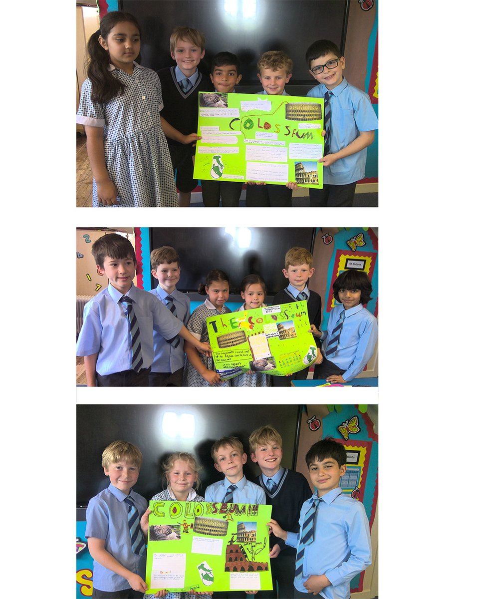 GayhurstSchool's tweet photo. Year 3 have been presenting their Colosseum research posters #posterproject #historicbuilding #ELDRIC https://t.co/VQDpICy6jr