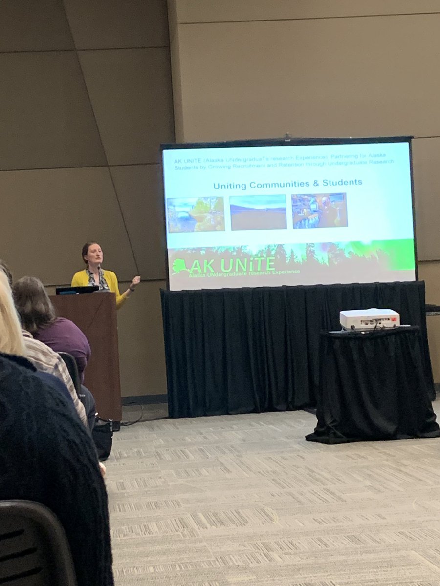 ecostoich's tweet image. @ernlarson just gave a fantastic talk on connecting undergraduate students to research opportunities in Alaska! 

Mentoring our future scientists is an integral component of the #STOICH project - Great work, Erin!