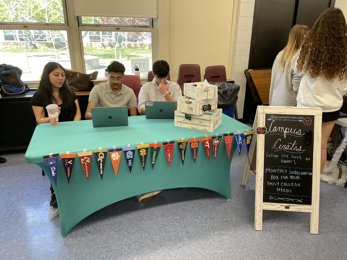 Wheatley’s VE Firm, Campus Crates, live at the VE Trade-show! #wheatleybusiness <a href="/EWSDMath/">Robert Teseo, Ed.D.</a> <a href="/WheatleySchool/">The Wheatley School</a>