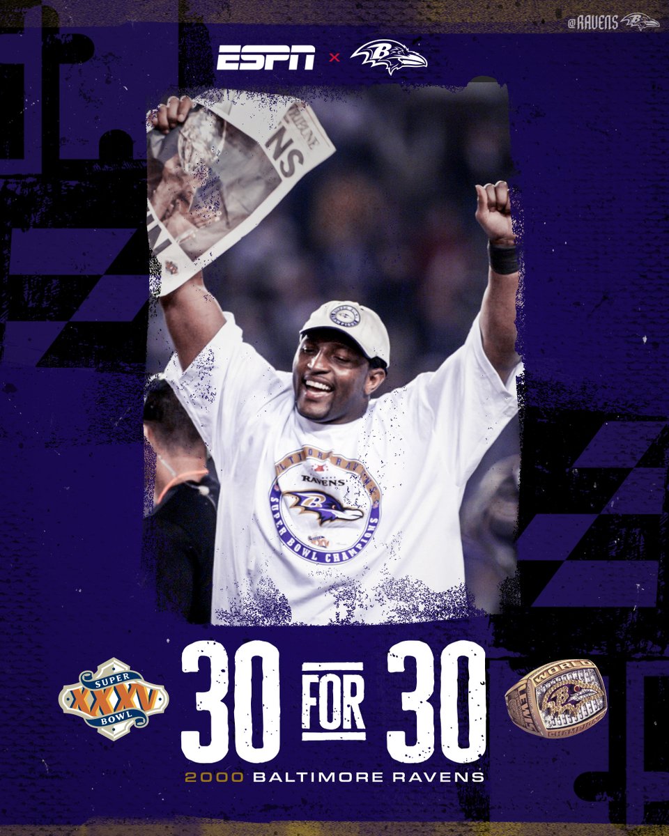 Ravens's tweet photo. The best defense EVER. 😈

@espn is producing a @30for30 on the 2000 Ravens. https://t.co/YM2Vi9qs0c