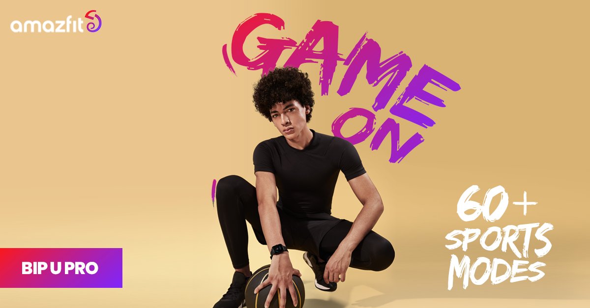 AmazfitIN's tweet photo. Heading out for your daily grind? we challenge you to try something new!
Get up to 60+ sports modes on the #BipUPro and challenge your limits everyday by making your #workout fun.
#Amazfitindia #UpYourGame https://t.co/4IBkEXMKlx
