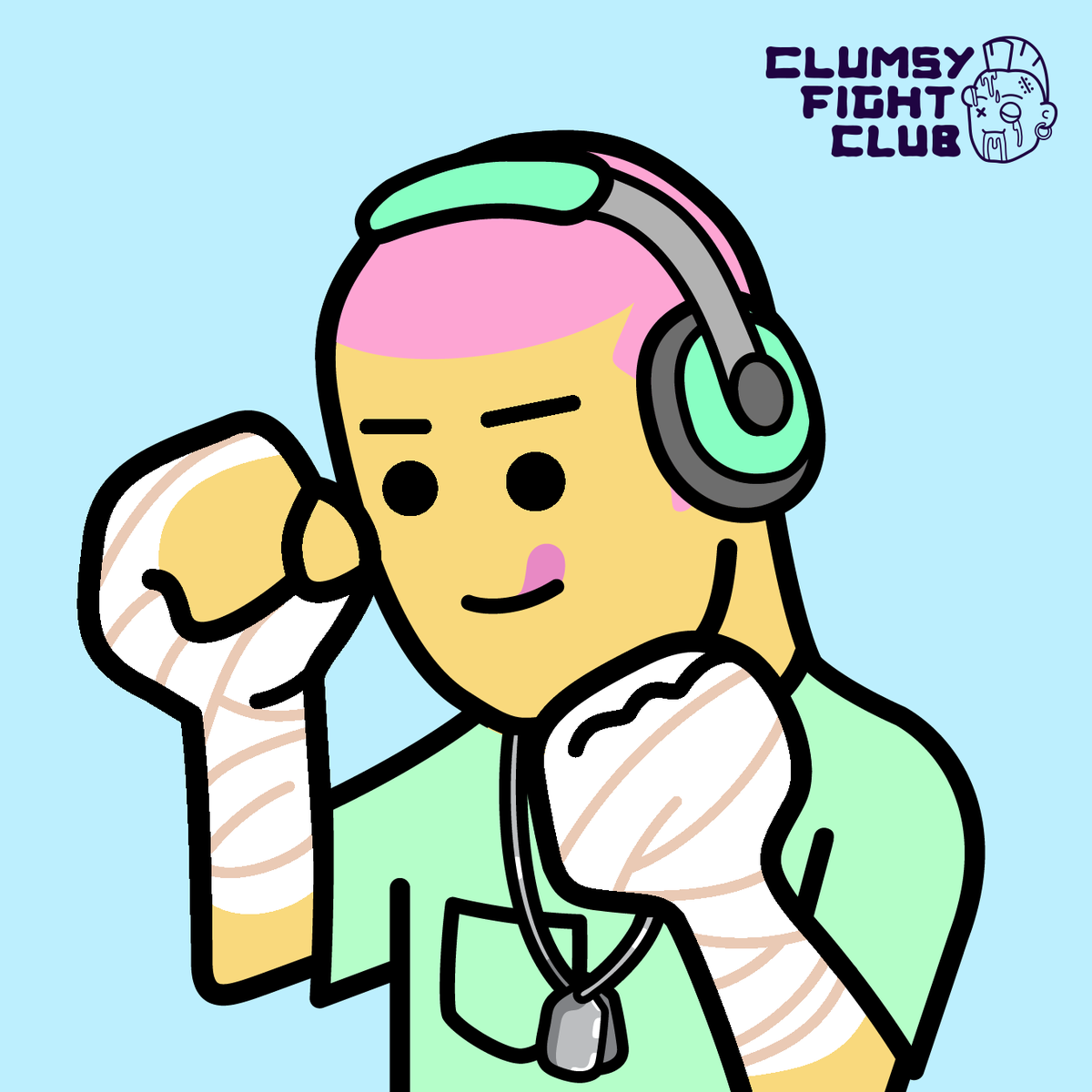 Clumsy Fight Club | CNFT tweet media