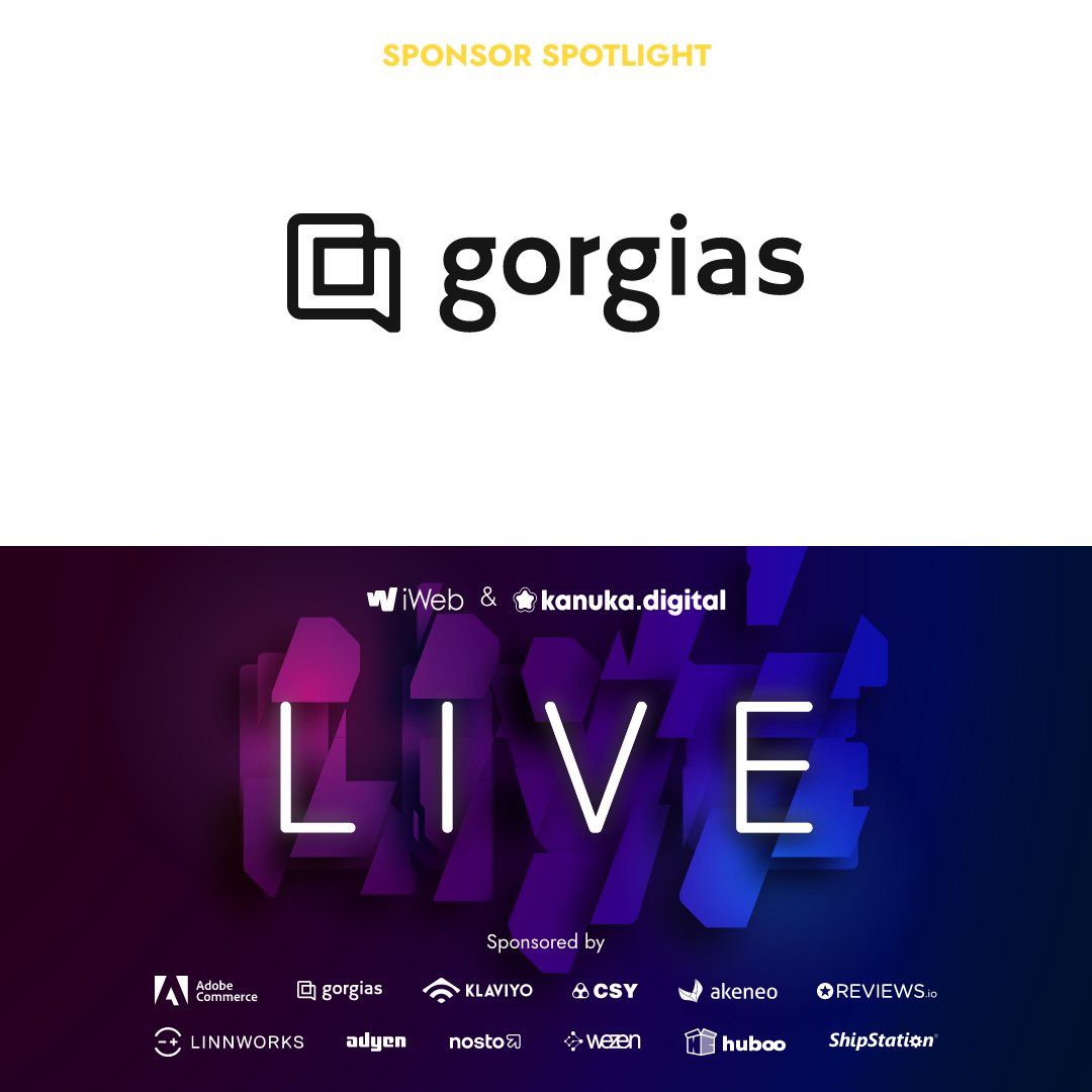 iWebtweets's tweet image. Designed for eCommerce, @gorgiasio is a cross-channel customer service solution to drive conversions. They&apos;ll be providing insights into all things eCommerce at iWeb Live on the 16th of June. Find out more via the link below:

iweb.co.uk/iweb-live-2022/

#ecommerce #iWebLive