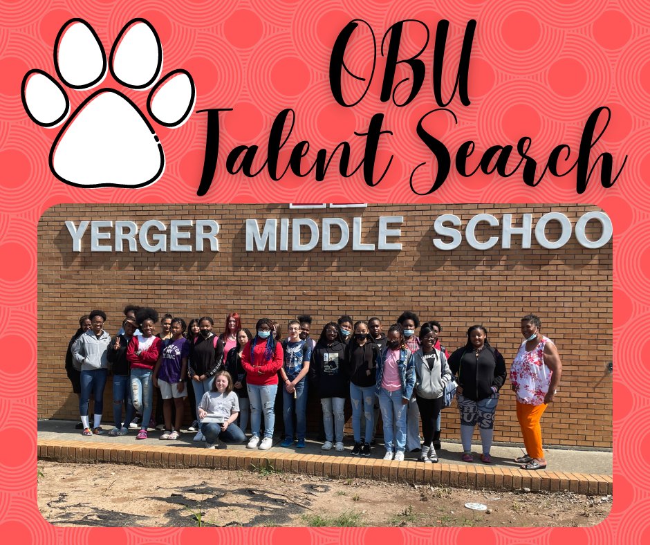 Our OBU Talent Search wrapped up yesterday, Julia Shroads was the winner of the iPad and Apple Pencil! 🐾