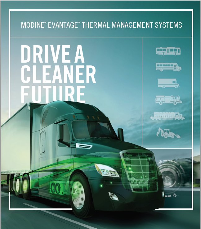 ModineMfg's tweet photo. Yesterday, we announced our new EVantage™ line of thermal management solutions for commercial electric vehicles. Visit us at https://t.co/C8lp4zHphO to find out what you missed!
#electricvehicle #modineevantage #modineev #thermalmanagementsystems #modine https://t.co/JLs9tlw603