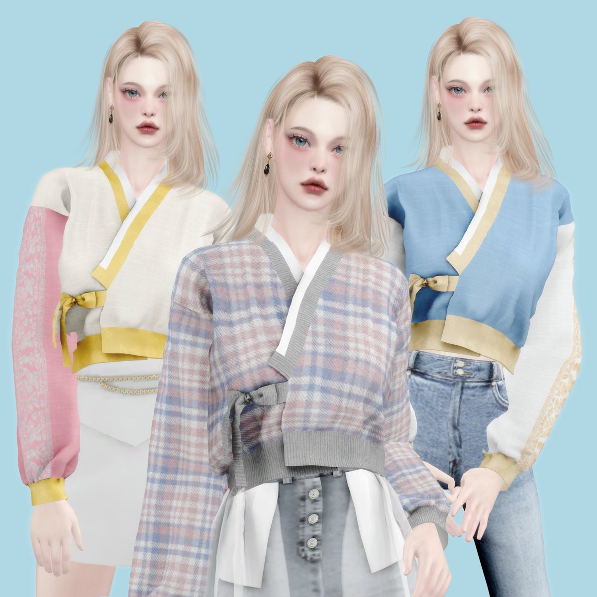 dinoneo_'s tweet photo. [DINO] Crop Hanbok MTM https://t.co/3kKtN70Iz2 

출시출시 ��솨봐
#심즈 #심즈4 #sims #sims4 #hanbok https://t.co/AlWY2yVWBO