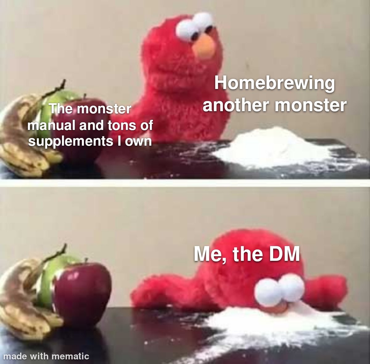 AbyssalBrews's tweet photo. None of them are "perfect" except the ones I make... #DnD https://t.co/UtdhZrafEt