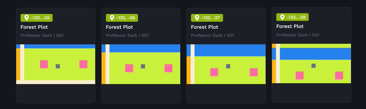PookiDigital's tweet photo. Just bought our @AxieInfinity adjacent plots for the upcoming land game and land staking. Keep building @SkyMavisHQ. More power. https://t.co/gg4ZJ8DowW