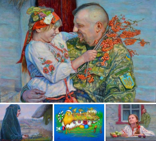 War through the eyes of the People's Artist of Ukraine Yuriy Kamyshny - Art flashmob ...
Most of the artist's works are presented in museums in Europe and around the world...

#OpenWorld
#openworldinfo