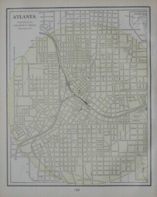 NewWorldMaps's tweet photo. Original 1901 antique color lithographed map of #Atlanta, #Georgia, printed more than 120 years ago.
$19.99
See the full listing at our top-rated eBay store:
https://t.co/Dlb9gfunZF
#AntiqueMap #antique #maps #history #cartography #ephemera #MapCollecting #GiftIdeas #Hotlanta https://t.co/BzTk3jgH9I