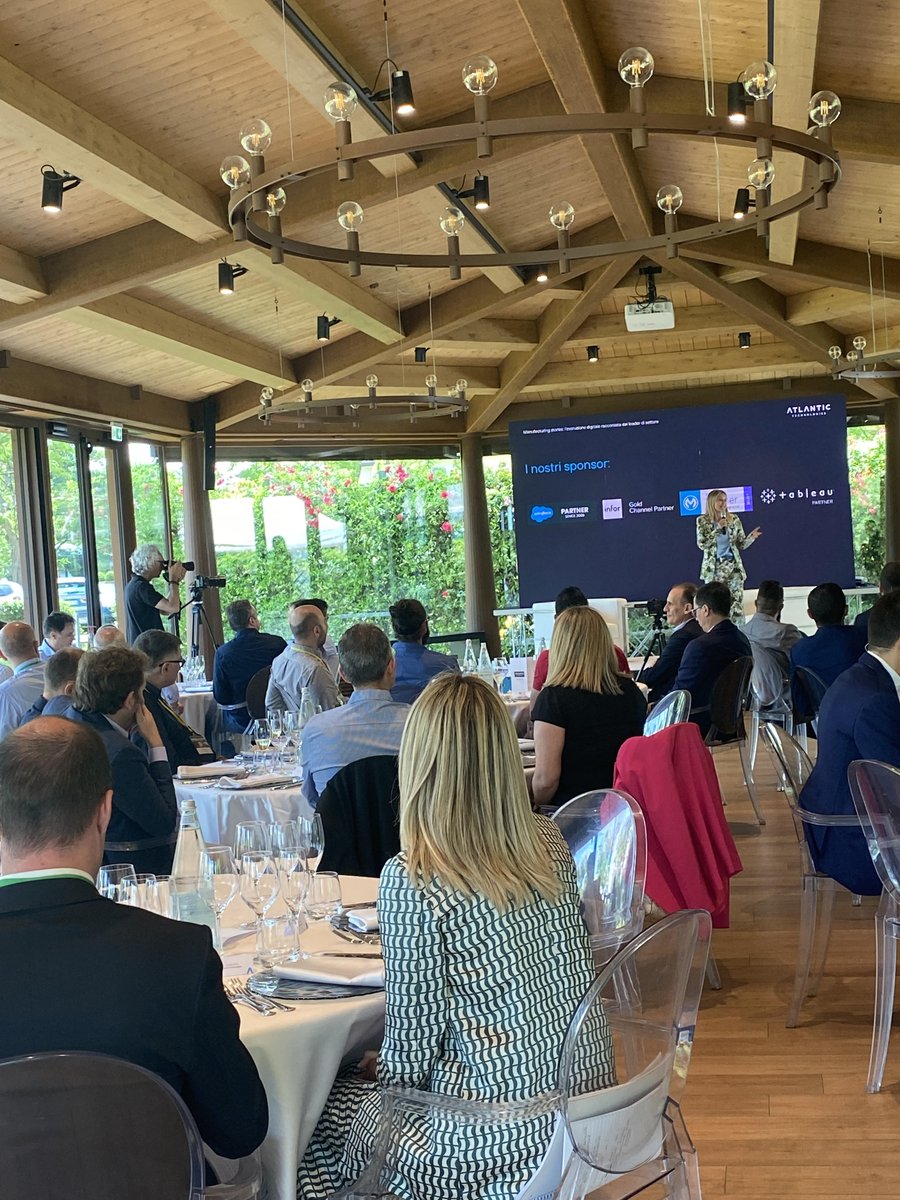 Atlantic_Techn's tweet photo. Un immenso grazie ai nostri partner e sponsor @Infor, @SalesforceITA, @MuleSoft, @tableau per averci permesso di fare quest’evento incredibile! 

#digitaltransformation #ERP #CRM #Integration @acolucci1 https://t.co/jeHeEAqoff