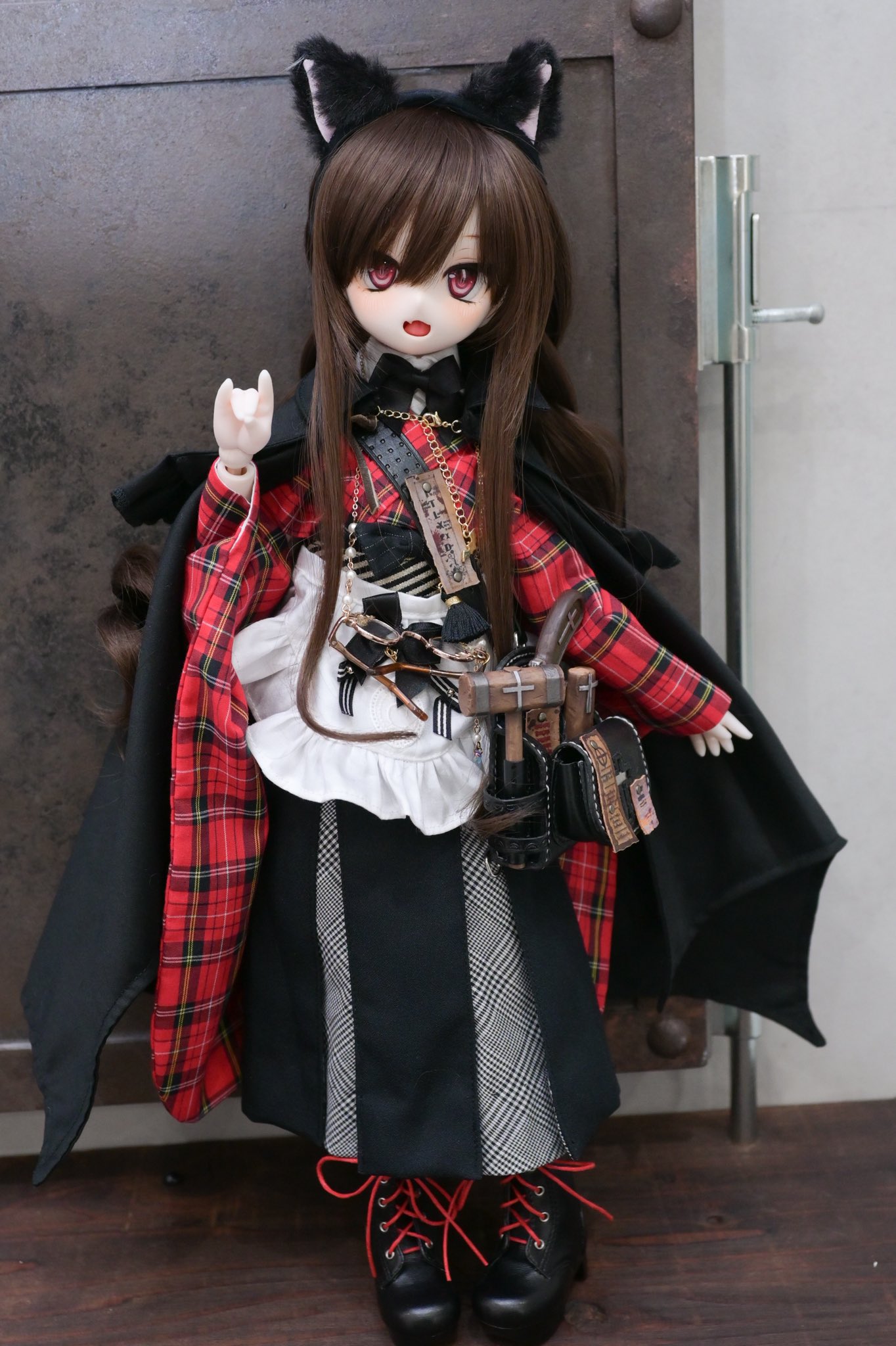 新商品】歪萌舎 リトルバッドバニー 卯月 響く メツブシ コスプレ Lサイズ
