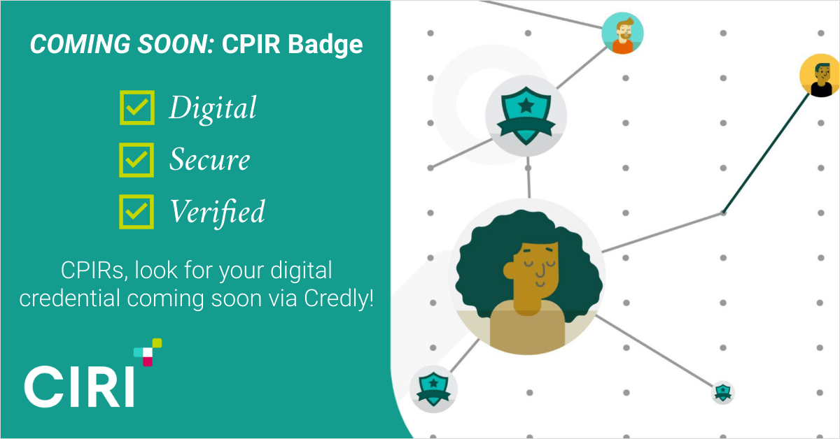 CIRINational's tweet image. CPIRs: You’ve earned the #CPIR designation - a tremendous accomplishment! Soon, you will be able to show it off with a digital badge. More details coming soon: bit.ly/3wxmH44 
#CIRI2022 #InvestorRelations #professionaldevelopment #continuouslearning #lifelonglearning