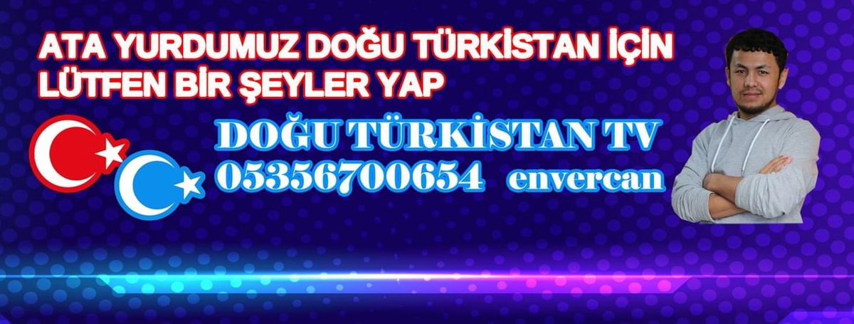 youtu.be/nUog25ub9po

Değerli Takipçilerimiz Davamıza destek olabilmek adına YouTube’yi ￼kanalımızı ziyaret ederek ￼takip etmeyi ve videoları paylaşmayı unutmayın. Ayrıca gösterdiğiniz ilgi ve destek için teşekkür eder, sizler için duacıyız. 

DOĞU TÜRKİSTAN TV